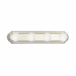 Best Pirce 🎁 Kichler Lighting 60 W 4-Light Medium Bracket in Brushed Nickel 🎁