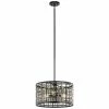 Coupon 😀 Kichler Lighting Aldergate 75W 3-Light Medium E-26 Incandescent Pendant in Black 🛒