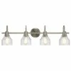 Buy 👏 Kichler Lighting Avery™ 75W 4-Light Medium E-26 Incandescent Vanity Fixture in Brushed Nickel 🎁 -Kichler Lighting shop Query 1028
