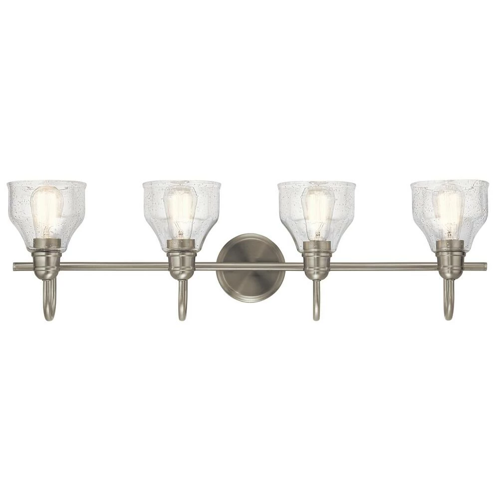 Buy 👏 Kichler Lighting Avery™ 75W 4-Light Medium E-26 Incandescent Vanity Fixture in Brushed Nickel 🎁 5 Buy 👏 Kichler Lighting Avery™ 75W 4-Light Medium E-26 Incandescent Vanity Fixture in Brushed Nickel 🎁 - Image 3