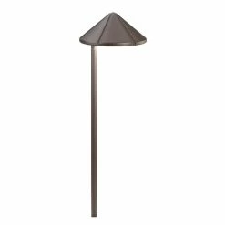 Buy 🤩 Kichler Lighting Six Groove 12V Path and Spread Light in Textured Architectural Bronze 🥰