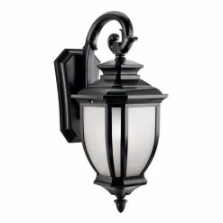 Flash Sale 🎉 Kichler Lighting Salisbury™ 100 W 1-Light A19 Lantern in Black 🤩