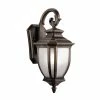 New 😉 Kichler Lighting Salisbury™ 100W 1-Light Wall Mount Outdoor Lantern in Rubbed Bronze ⭐ -Kichler Lighting shop Query 1040