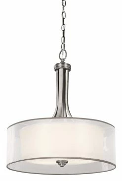 Buy 👍 Kichler Lighting Lacey 23-1/2 in. 100 W 4-Light Medium Pendant in Antique Pewter ✔️