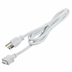 Buy ⌛ Kichler Lighting Prong Plug Cord in White 🛒
