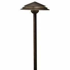 Discount ✔️ Kichler Lighting 3.8W LED Path Light in Aged Bronze ⭐