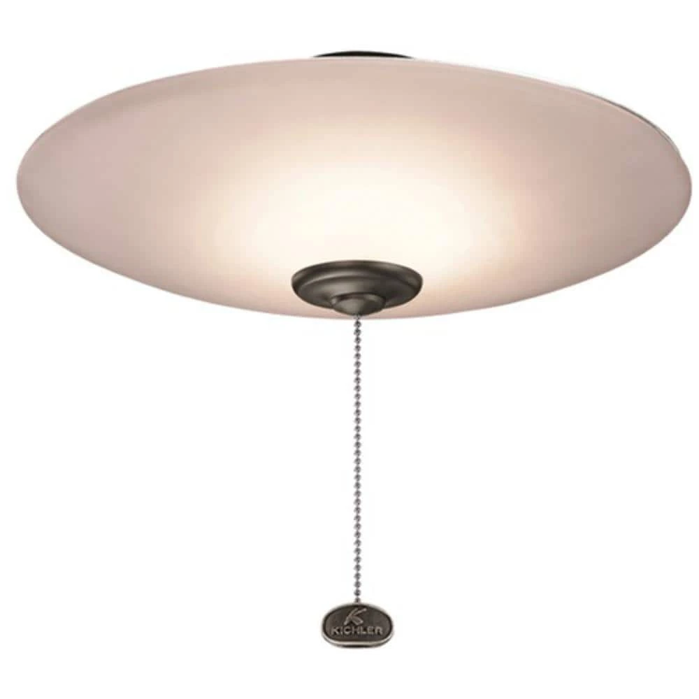 New ⌛ Kichler Lighting 17W 1-Light Low Profile LED Bowl Light Kit in White 😉 3 New ⌛ Kichler Lighting 17W 1-Light Low Profile LED Bowl Light Kit in White 😉