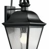 Buy 😀 Kichler Lighting Mount Vernon 150W 1-Light Outdoor Wall Fixture in Black 🤩 -Kichler Lighting shop Query 1060