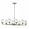 Cheap ✔️ Kichler Lighting Winslow™ 75W 8-Light Medium E-26 Incandescent Chandelier in Brushed Nickel 🎁 -Kichler Lighting shop Query 1087