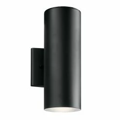 Buy 👍 Kichler Lighting 15W Cast Aluminum Wall Mount LED Lantern in Textured Black 🔔