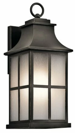 Best reviews of ⌛ Kichler Lighting Pallerton Way 1-Light 100W Outdoor Lantern in Olde Bronze 🤩