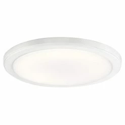 Buy ⌛ Kichler Lighting Zeo 13 in. 24W 1-Light Integrated LED Flush Mount Ceiling Fixture in White ⭐