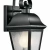 Brand new 👏 Kichler Lighting Mount Vernon 100W 1-Light Medium Sconce in Black 👏 -Kichler Lighting shop Query 1099