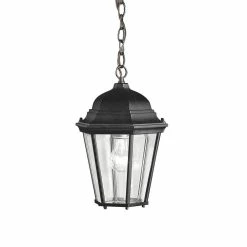 Hot Sale ⌛ Kichler Lighting Madison 100W 1-Light Medium Base Incandescent Pendant in Black 🧨