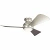 Flash Sale 😀 Kichler Lighting Sola 65W 3-Blade Ceiling Fan with 44 in. Blade Span in Brushed Nickel ⌛ 2 Flash Sale 😀 Kichler Lighting Sola 65W 3-Blade Ceiling Fan with 44 in. Blade Span in Brushed Nickel ⌛ -Kichler Lighting shop Query 1123