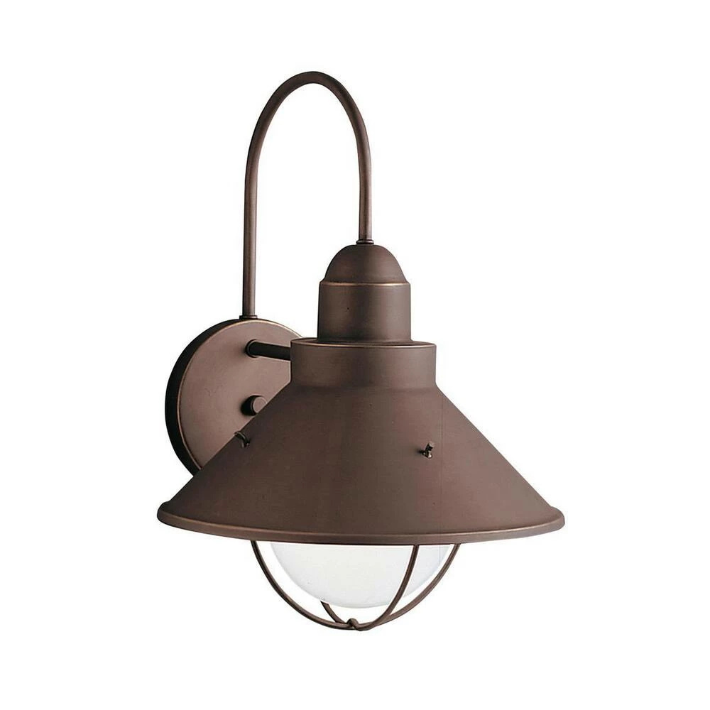 Discount π Kichler Lighting Seaside 11-1/2 in. 150W 1-Light Medium Lantern in Olde Bronze β 3 Discount π Kichler Lighting Seaside 11-1/2 in. 150W 1-Light Medium Lantern in Olde Bronze β