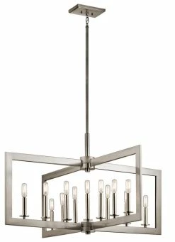 Best reviews of 💯 Kichler Lighting Cullen 60W 13-Light Chandelier in Classic Pewter 🥰