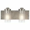 New 😀 Kichler Lighting Dalwood™ 75W 2-Light Medium E-26 Incandescent Vanity Fixture in Classic Pewter ✔️ 2 New 😀 Kichler Lighting Dalwood™ 75W 2-Light Medium E-26 Incandescent Vanity Fixture in Classic Pewter ✔️ -Kichler Lighting shop Query 1176