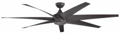 Promo 👍 Kichler Lighting Lehr 32W 7-Blade Ceiling Fan with 80 in. Blade Span in DistressedBlack 😉
