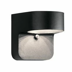 Coupon ✨ Kichler Lighting 6 in. 15W 1-Light Outdoor LED Wall Sconce in Textured Black 🎁