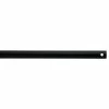 Budget 🥰 Kichler Lighting Basics 18 in. Fan Down Rod in Satin Black 🔔 -Kichler Lighting shop Query 1207