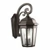 Best Pirce 🥰 Kichler Lighting Courtyard 3-Light Outdoor Wall Sconce in Rubbed Bronze 🎉