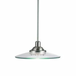 Best reviews of 🥰 Kichler Lighting Galaxie 60W 1-Light Medium E-26 Incandescent Pendant in Brushed Nickel ⌛
