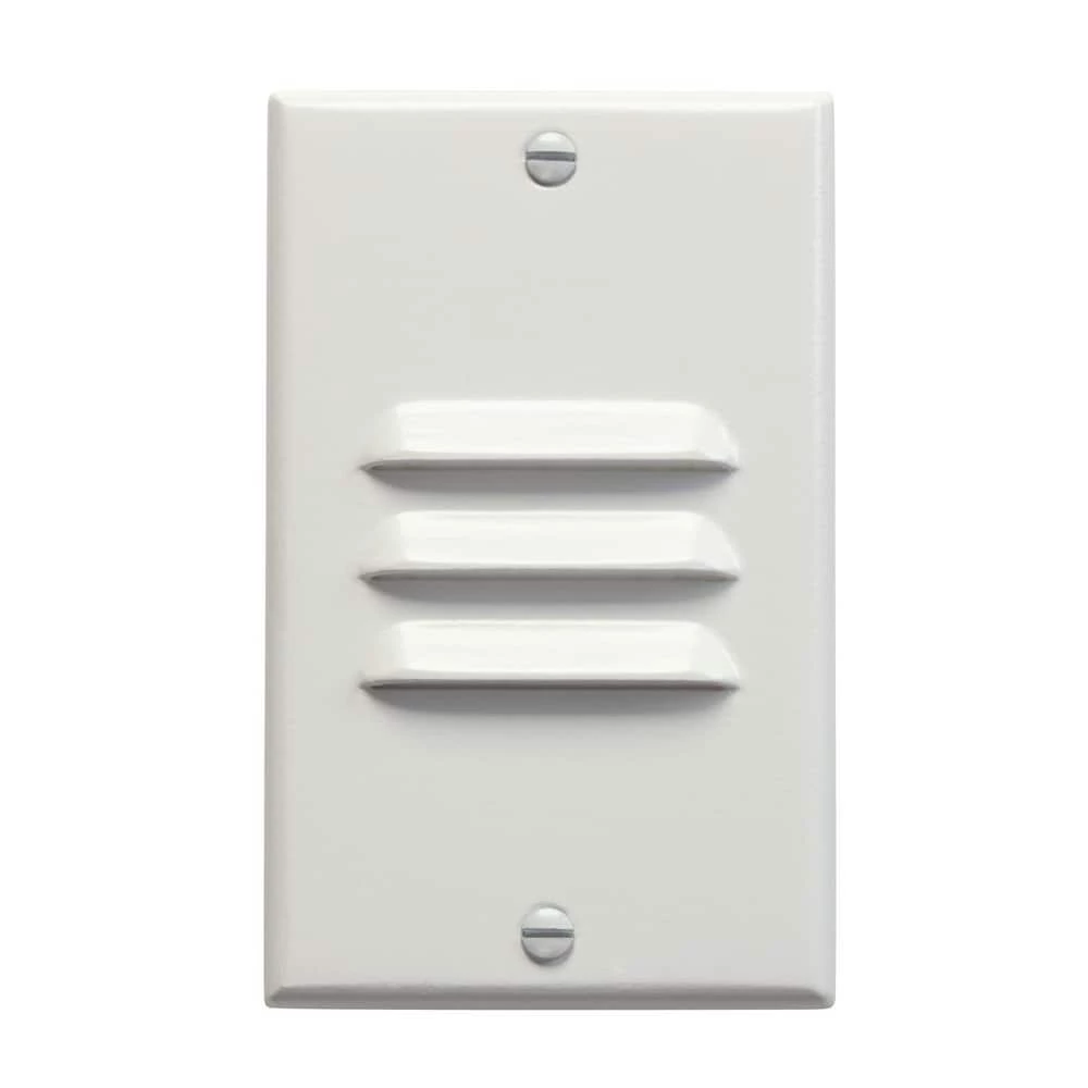 Outlet π Kichler Lighting Vertical Louver LED Step Light in White π 3 Outlet π Kichler Lighting Vertical Louver LED Step Light in White π