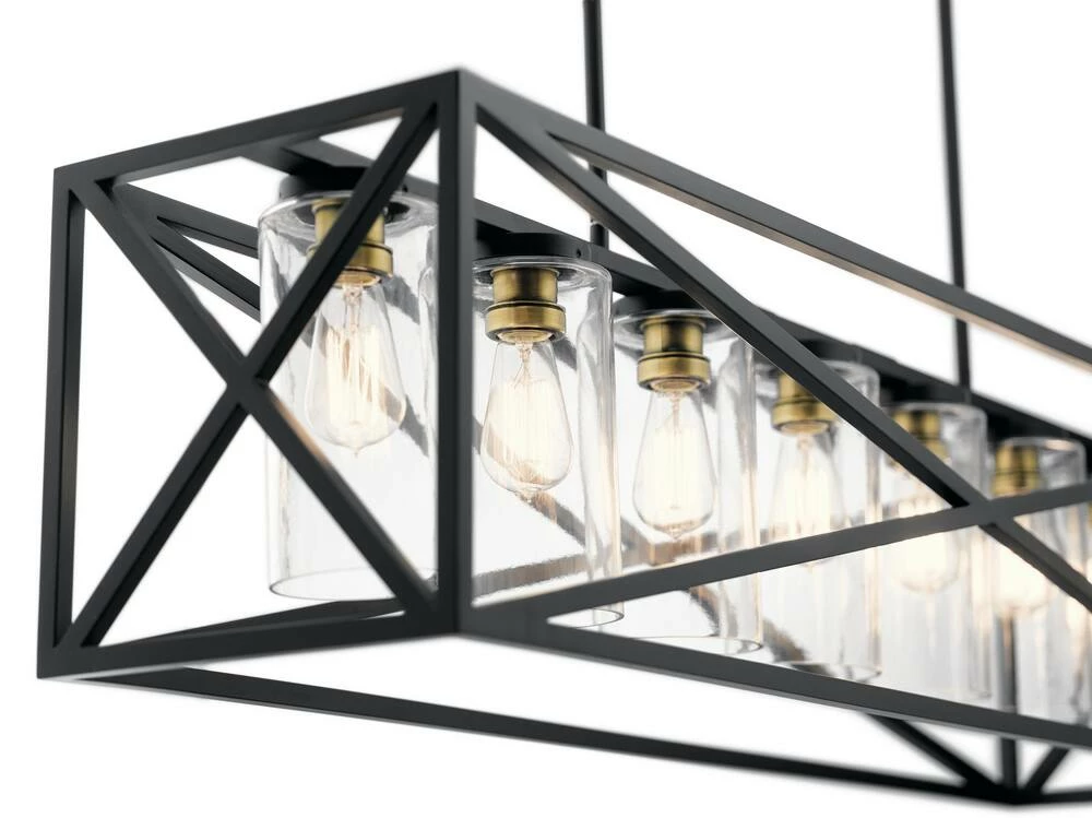 Brand new π Kichler Lighting Moorgate 60W 7-Light Medium E-26 Incandescent Chandelier in Black π 5 Brand new π Kichler Lighting Moorgate 60W 7-Light Medium E-26 Incandescent Chandelier in Black π - Image 3