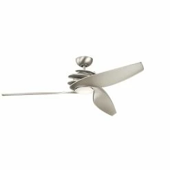 Best reviews of 😍 Kichler Lighting Spyra 33W 3-Blade LED Ceiling Fan with 62 in. Blade Span in Brushed Nickel ⌛