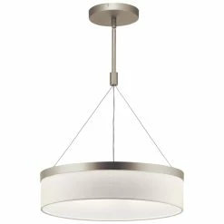 Brand new 🥰 Kichler Lighting Mercel 69W 3-Light LED Pendant in Satin Nickel 👍