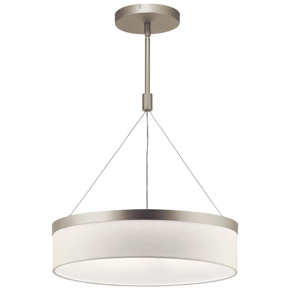Brand new π₯° Kichler Lighting Mercel 69W 3-Light LED Pendant in Satin Nickel π 3 Brand new π₯° Kichler Lighting Mercel 69W 3-Light LED Pendant in Satin Nickel π
