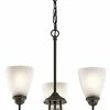 Flash Sale 🔔 Kichler Lighting Jolie 18 in. 100W 3-Light Medium Incandescent Ceiling Light in Olde Bronze ✔️ -Kichler Lighting shop Query 1277