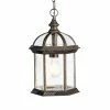 Cheapest 🥰 Kichler Lighting Barrie 100W 1-Light Outdoor Pendant in Tannery Bronze ✨ -Kichler Lighting shop Query 1283