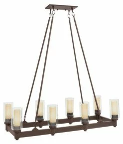Top 10 ✨ Kichler Lighting Circolo 60W 8-Light Medium Pendant in Olde Bronze 🌟