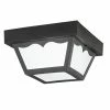 Cheap 😉 Kichler Lighting 5 in. 1-Light Outdoor Flushmount Fixture in Black 🧨 -Kichler Lighting shop Query 1290