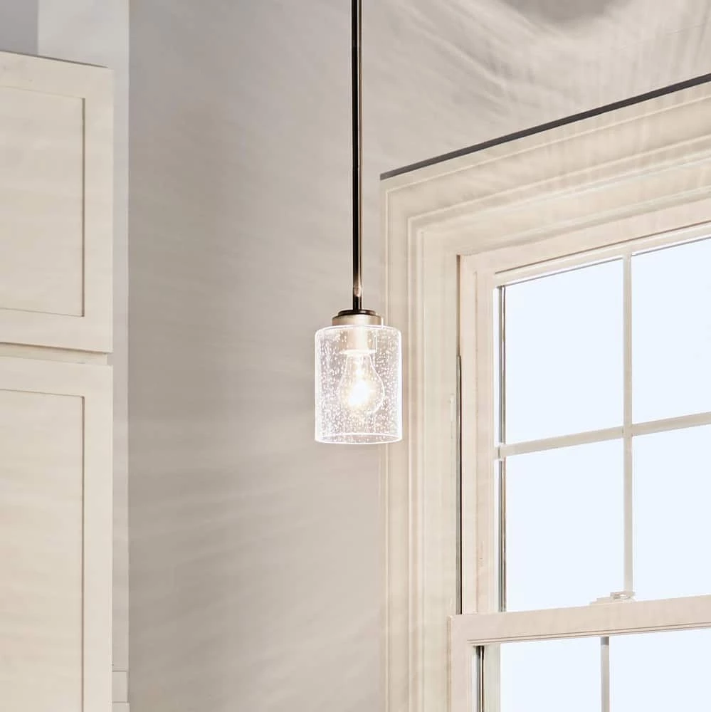 Best deal 🥰 Kichler Lighting Winslow™ 75W 1-Light Medium E-26 Incandescent Mini Pendant in Brushed Nickel 🧨 5 Best deal 🥰 Kichler Lighting Winslow™ 75W 1-Light Medium E-26 Incandescent Mini Pendant in Brushed Nickel 🧨 - Image 3