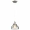 Coupon ✨ Kichler Lighting Avery™ 100W 1-Light Medium E-26 Base Incandescent Pendant in Brushed Nickel 🧨 -Kichler Lighting shop Query 1308