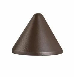 Flash Sale 😍 Kichler Lighting 2.5W 1-Light LED Deck Light in Textured Architectural Bronze 🔔