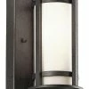 Outlet ⭐ Kichler Lighting Camden 100W Medium Base Wall Lantern in Anvil Iron 💯 -Kichler Lighting shop Query 132