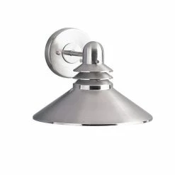 Brand new 😉 Kichler Lighting Grenoble 150W 1-Light Outdoor Wall Light in Brushed Nickel 🛒
