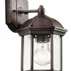 Deals ❤️ Kichler Lighting Barrie 11 in. 100W 1-Light Medium Base Lantern in Tannery Bronze 🧨 -Kichler Lighting shop Query 1322