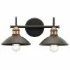 Discount 💯 Kichler Lighting Clyde 60W 2-Light Medium E-26 Incandescent Vanity Fixture in Olde Bronze 🎉 -Kichler Lighting shop Query 1333