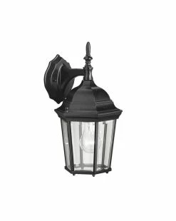 Outlet 🎉 Kichler Lighting Madison 13 in. Height 100 W 1-Light Medium Lantern in Black 💯