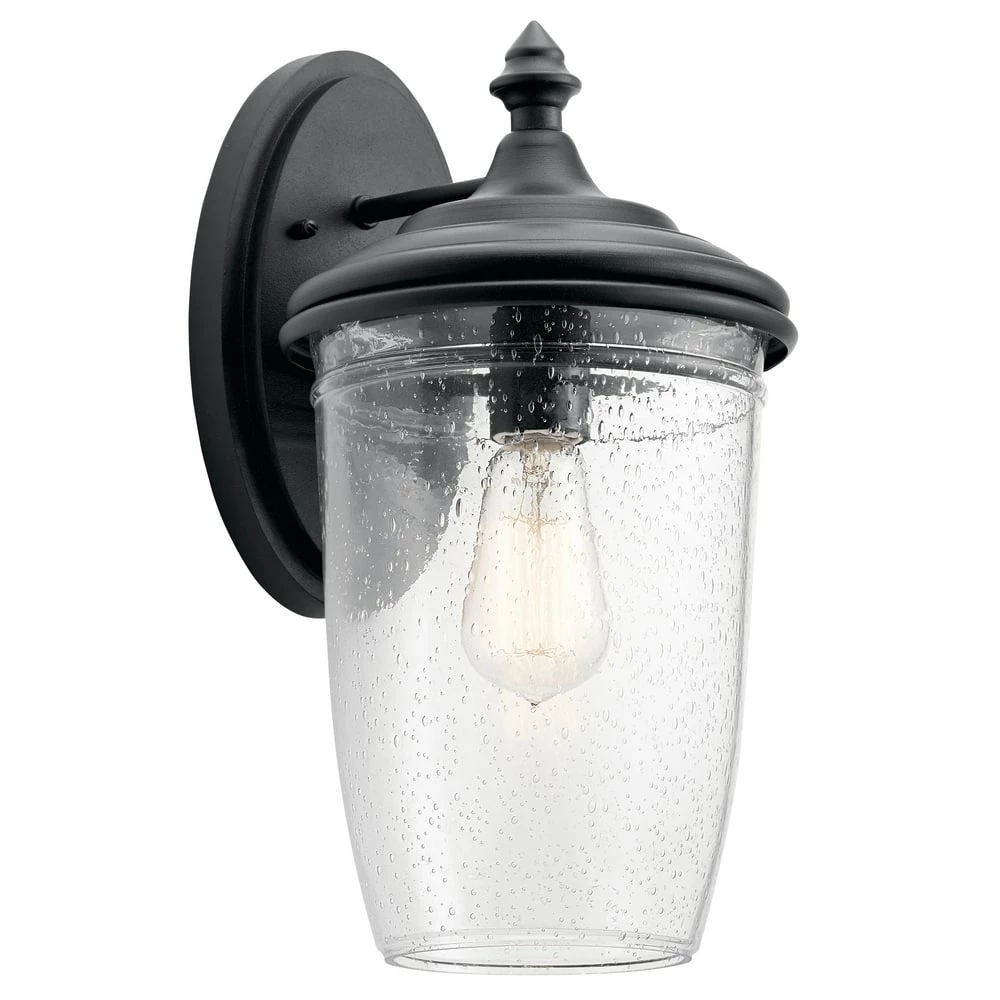 Best Pirce ๐ Kichler Lighting Yorke 100W 1-Light Medium E-26 Incandescent Outdoor Wall Sconce in Textured Black โ๏ธ 3 Best Pirce ๐ Kichler Lighting Yorke 100W 1-Light Medium E-26 Incandescent Outdoor Wall Sconce in Textured Black โ๏ธ