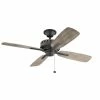 Top 10 💯 Kichler Lighting Eads 78W 4-Blade Indoor Ceiling Fan with 52 in. Blade Span in Weathered Zinc 🥰 -Kichler Lighting shop Query 1360