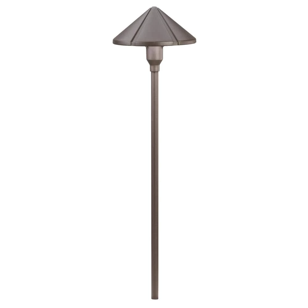 New ๐งจ Kichler Lighting Six Groove 24.4W 12V Wedge S8 Landscape Path Light in Textured Architectural Bronze ๐ 3 New ๐งจ Kichler Lighting Six Groove 24.4W 12V Wedge S8 Landscape Path Light in Textured Architectural Bronze ๐