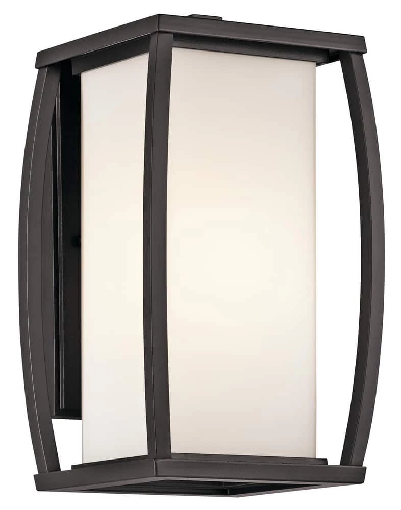 Wholesale π Kichler Lighting Bowenβ’ 100W 1-Light Medium Base Wall Mount Incandescent Lantern in Architectural Bronze π 3 Wholesale π Kichler Lighting Bowenβ’ 100W 1-Light Medium Base Wall Mount Incandescent Lantern in Architectural Bronze π