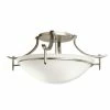 Coupon 🎉 Kichler Lighting Olympia 100W 3-Light Medium E-26 Incandescent Semi-Flush Ceiling Light in Antique Pewter ✨ -Kichler Lighting shop Query 1379