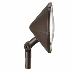 New 🔥 Kichler Lighting Six Groove 24.4W 12V Landscape Accent Light in Textured Architectural Bronze ✨